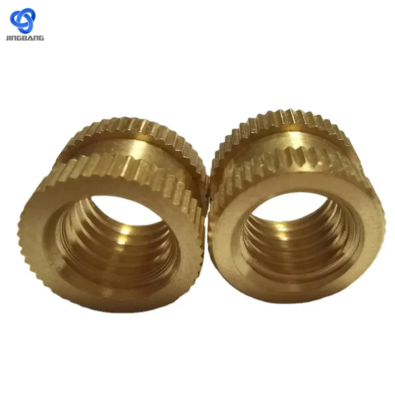 Round Knurled Knurling Head Brass Knob Swivel Bolt With Wing Nut Case ...