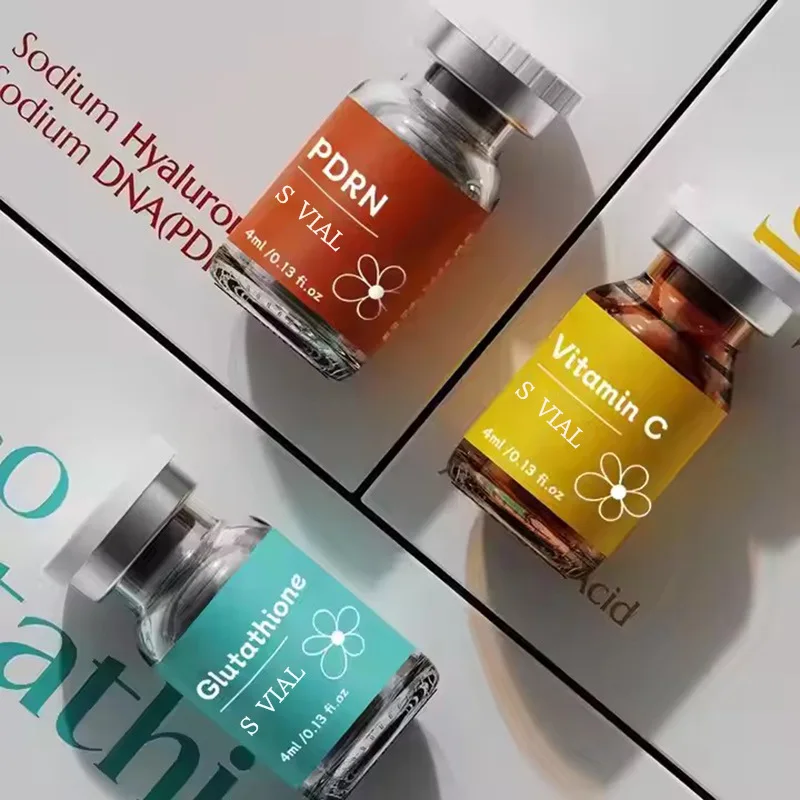 glutathione vitamin c microneedle serum Moisturizing 5 Vials Firming & Softening Facial for Face Care uniformité
