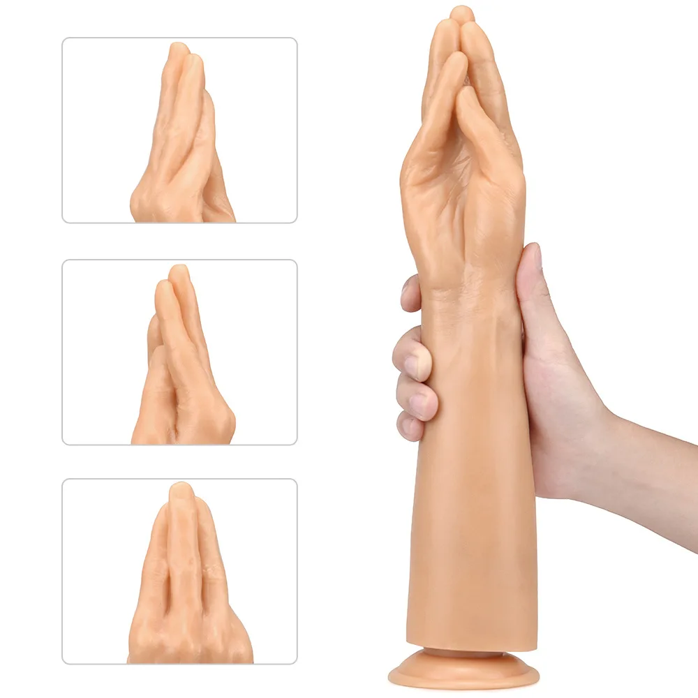 40cm 15.7Inch Realistic Hand Realistic Hand Shaped Fist Dildo anal butt  plug adult sex toy fisting dildo with hand| Alibaba.com