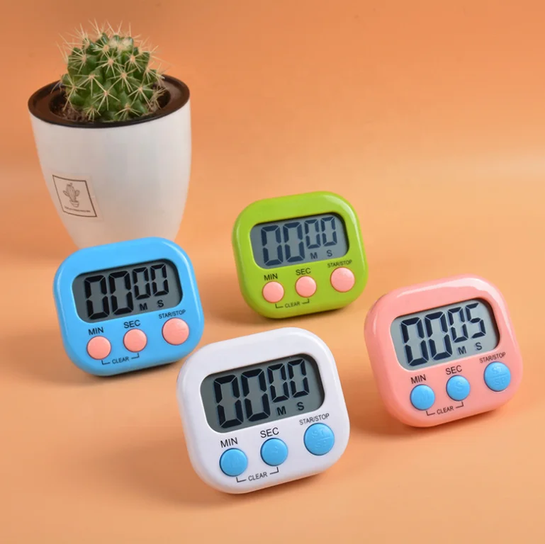 with switch digital led kitchen timer