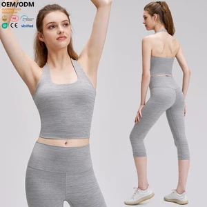 XW-BX12 Women's Sportswear Wholesale Women's Training Clothes Wholesale Gym Clothing Custom Sports Top Vests for Ladies
