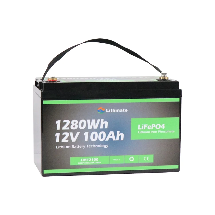 China Lithium Battery Supplier LiFePO4 12V 100Ah Battery for Solar System