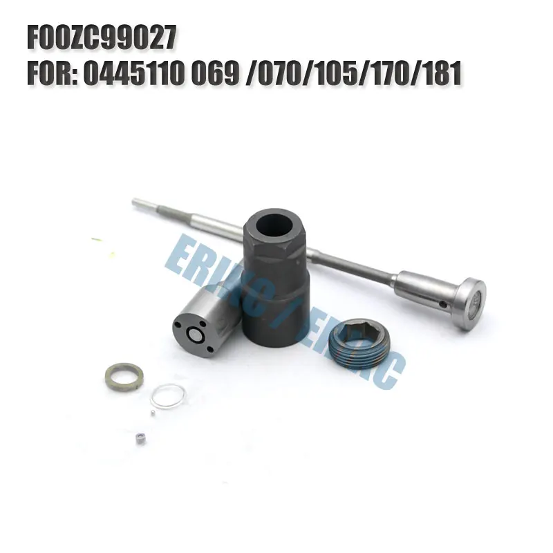 ERIKC F00ZC99027 Common Rail Injector Kits F00Z C99 027 Injector Repair Kit F 00Z C99 027 for 0445110069 0445110070