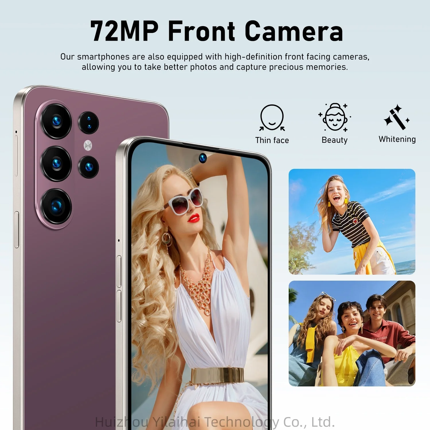Hot Sale S26 Ultra 5G Smartphone 7.3 Inch Full HD Deca Core 16GB+1TB Memory Long Battery Life CDMA Face Unlock Wholesale Price