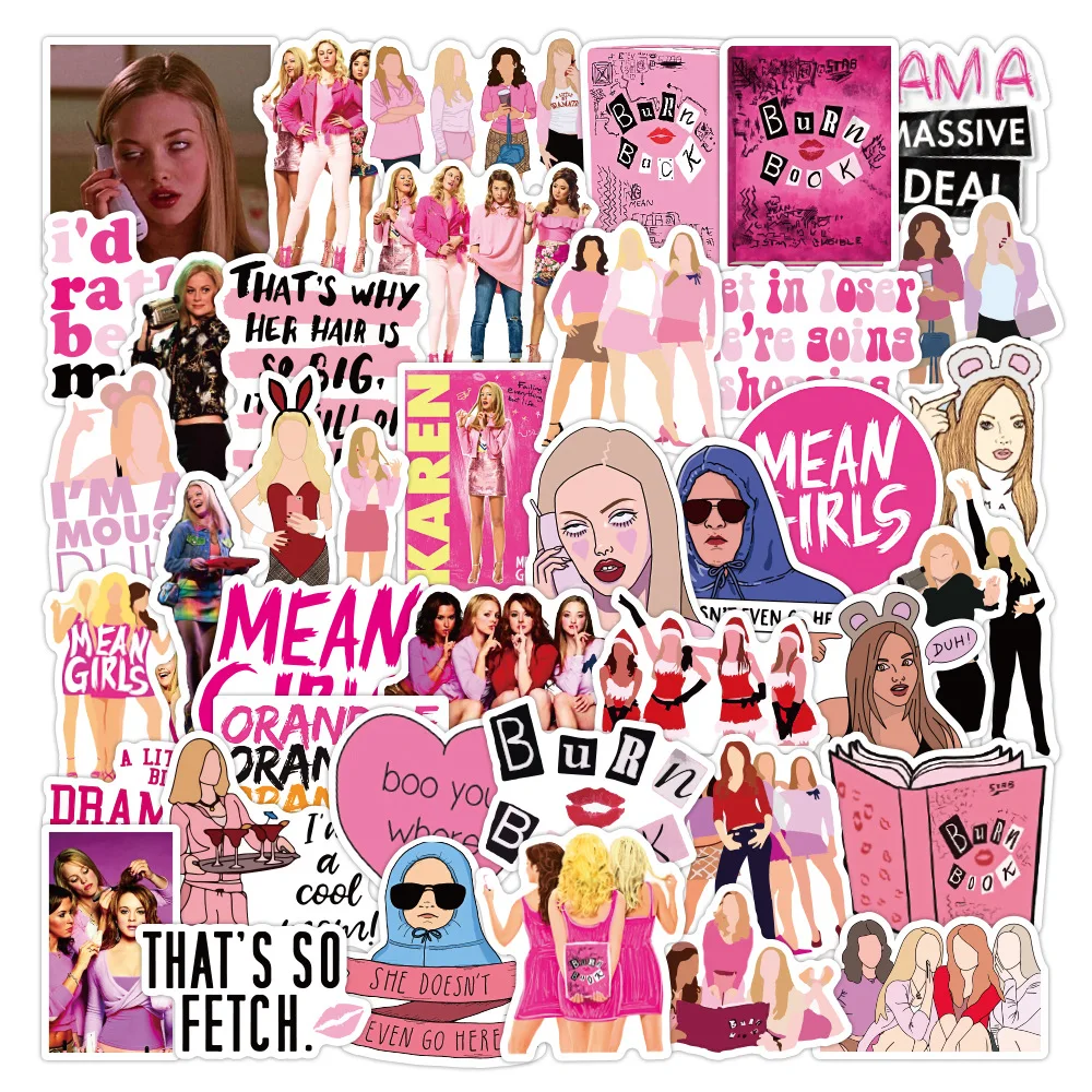 Mean Girls - She doesn't even go here - Mean Girls - Sticker