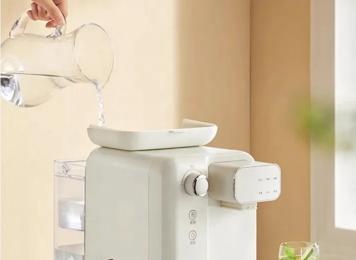 USB Smart Electric Desktop Water Cooler/Heater Instant Hot/Cold Water  Dispenser Household Garages Car Countertops Use Plastic