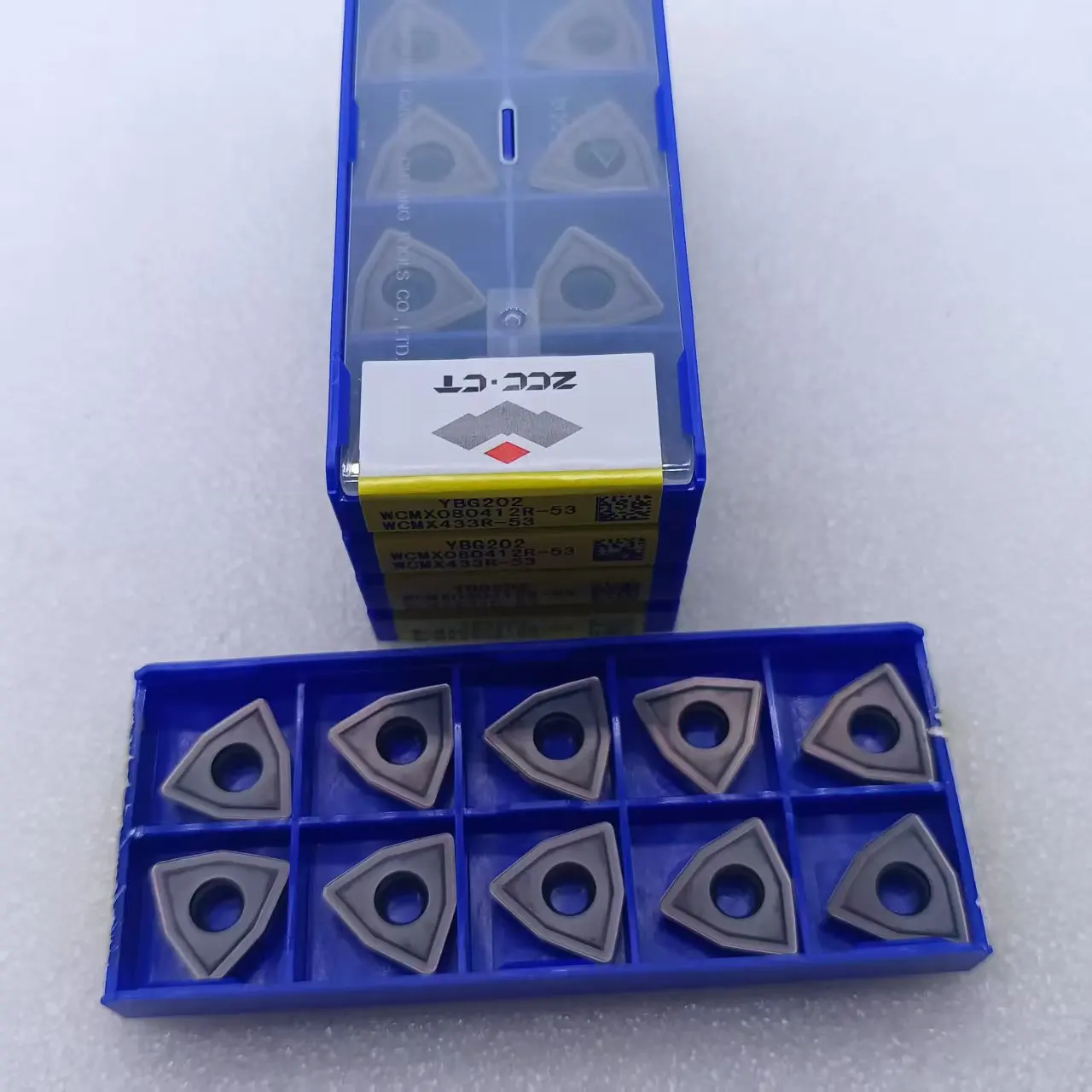 ZCC.CT U Drill Inserts WCMX WCMX433 WCMX080412 Carbide Drilling