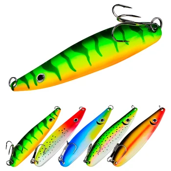 CHEERY 11.5cm 18.5g Willow Leaf Shape Colorful Spinner Metal Jig, Long Cast Universal Fishing Lure for Topmouth Culter & Bass – Metal Jig – view 2