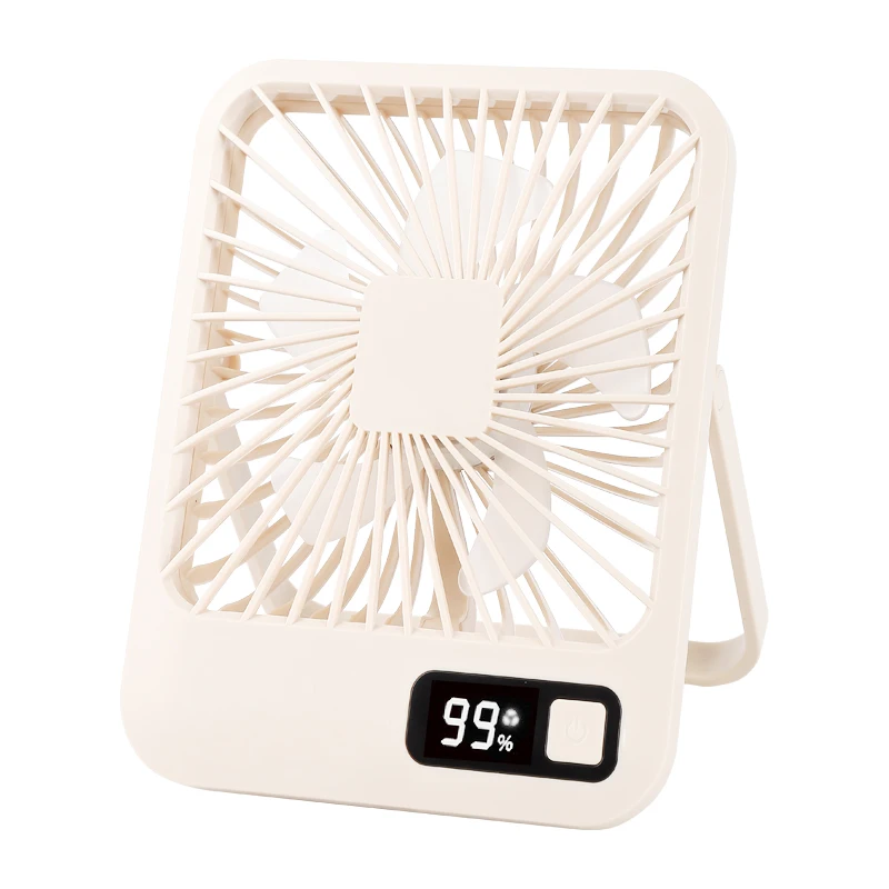 Wholesale Quiet USB Desk Fan Portable Small Personal Fan with 3 Speeds for Office Home Outdoor Travel Rechargeable Cooling Fan