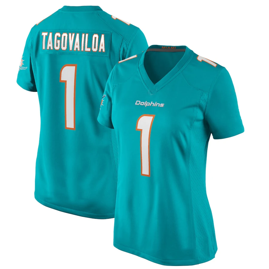 Wholesale Tua Tagovailoa Miami Women's Player Jersey 17 Jaylen