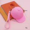 Pink hat coin purse
