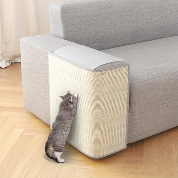 Self-Adhesive Cat Furniture Protector Pad Easy to Install Anti Cat Scratch Furniture Protectors Sofa Cat Scratch Protector