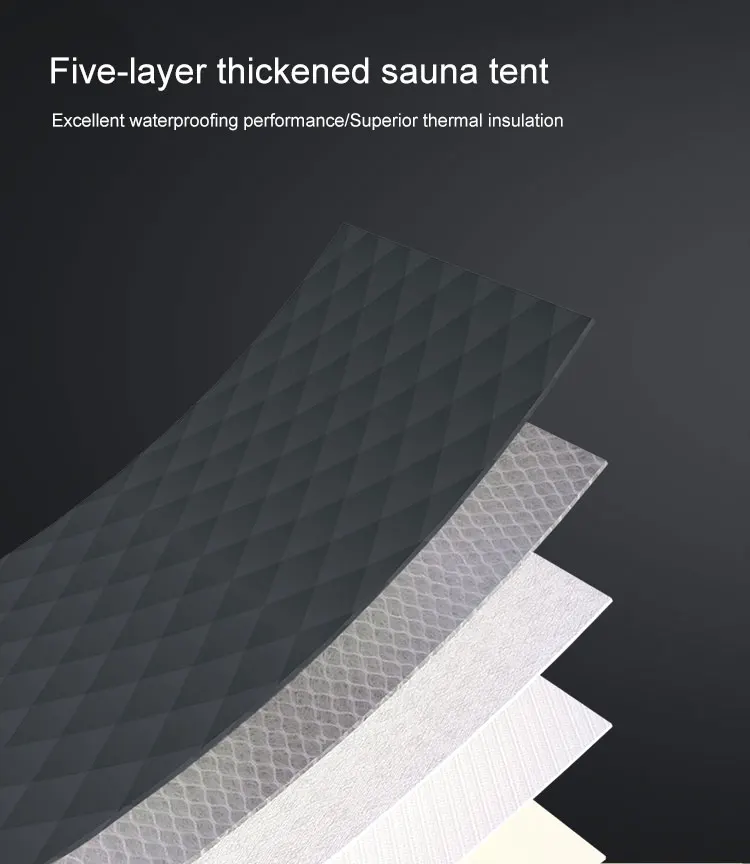 Home Household Portable Sauna Indoor Relax Steam Sauna Room Single