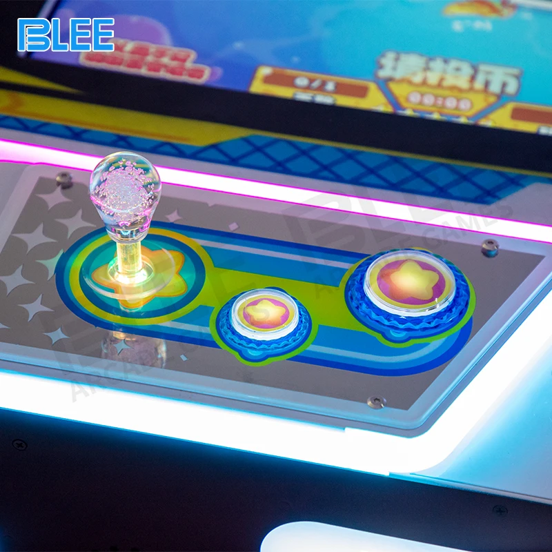 Amusement Park Coin Operated Game Machine Big Fish Eat Small Fish Arcade Video Game Machine for 4 Players