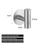Large Single Hook Drill-Free(Brushed Finish)