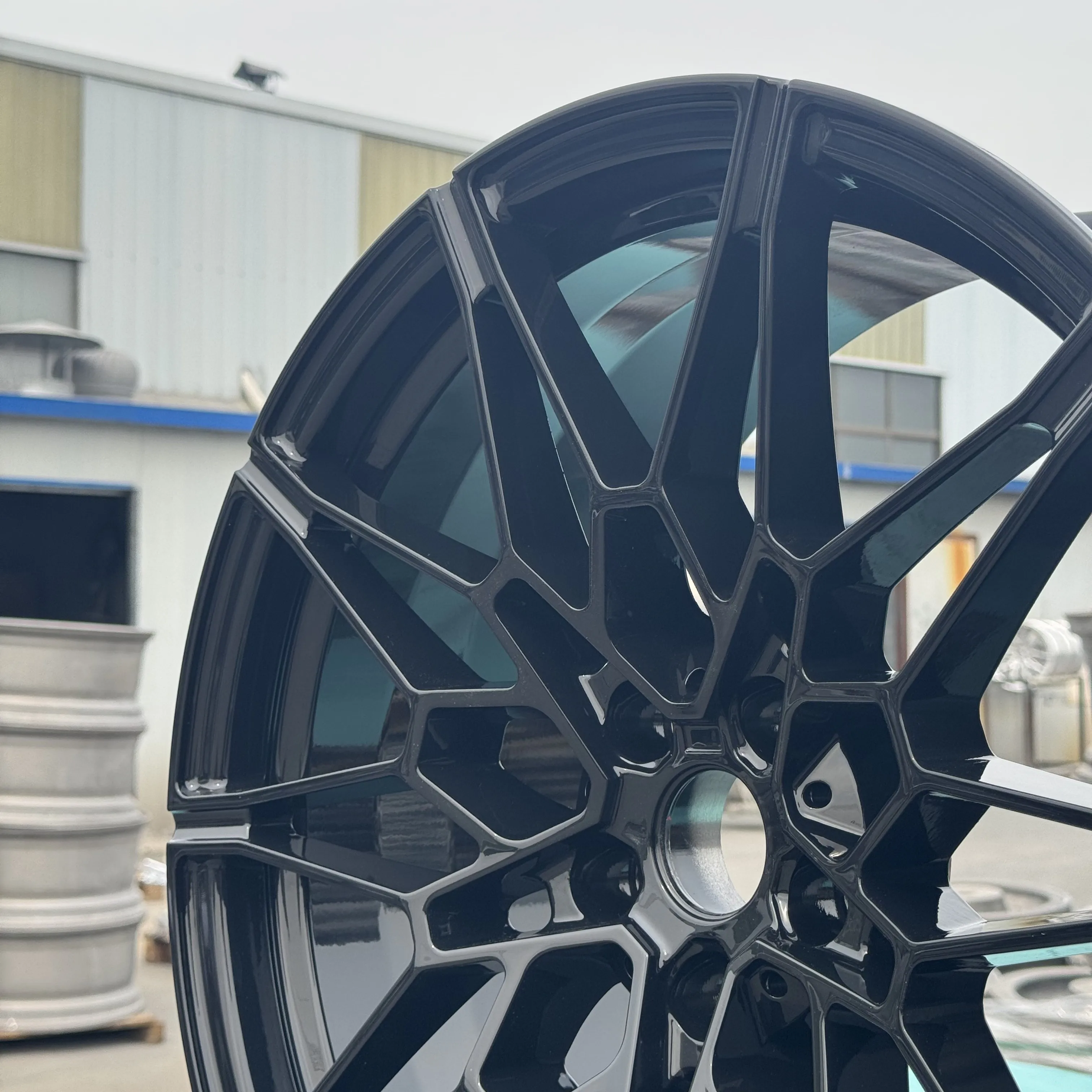 Monoblock Brushd Color Forged Wheels 17 18 19 20 Inch For BMW Audi Porsche Mercedes Tesla Rims