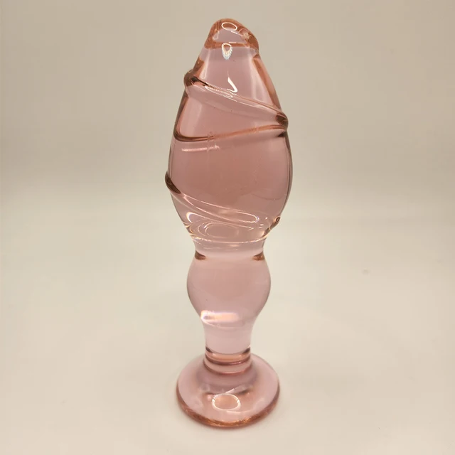 Manufacturers wholesale custom glass dildo large penis adult products glass sex toys female masturbation crystal penis