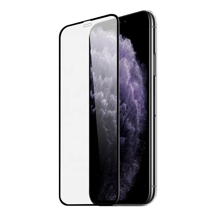 Гуанчжоу завод 9H анти-шок полный клей для мобильного телефона Закаленное стекло протектор