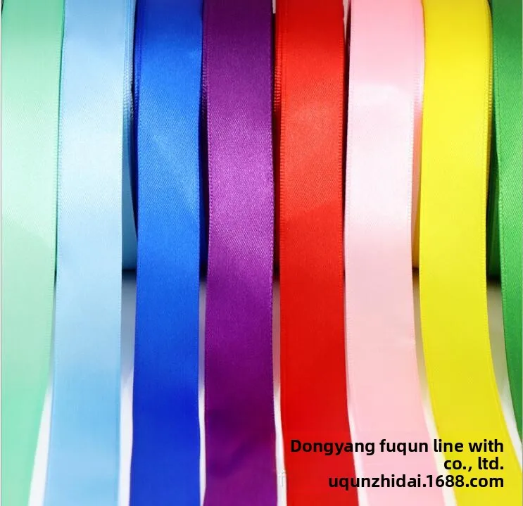 Factory 1inch Eco-friendly Satin Ribbon Polyester Ribbon Handle for ...