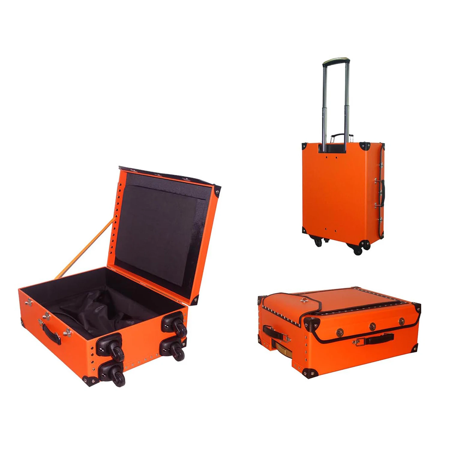 High Quality  Large Capacity PU Leather Case Travel Luxury PU Leather Case