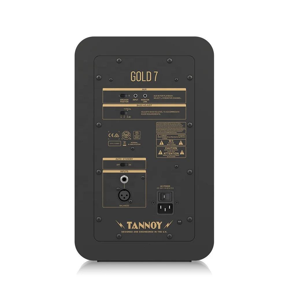 TANNOY GOLD 7 アクティブスピーカー Amazon.com: Tannoy Gold 7 6.5-inch Powered Studio Monitor