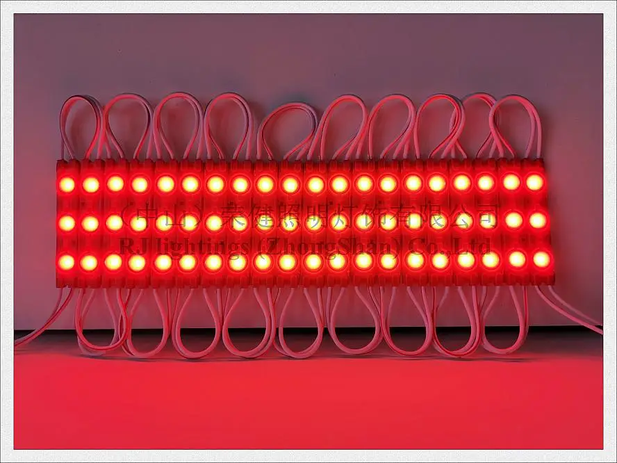 Waterproof IP65 Super LED Light Module for Sign Letter DC12V 60mm*12mm*7mm SMD 2835 3 LED Aluminum PCB in Stock Ready to Ship