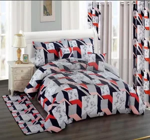 Bedding Set for Bedroom, Bedding with Printed Pattern, Down and Cotton Bedding for Warmth and comfort Wholesale
