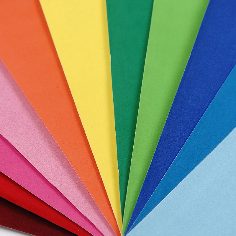 Super Grade Soft Colorful Flocking Paper Velvet Paper