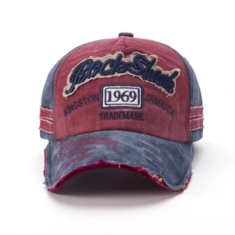 Custom Vintage Distressed Baseball Cap Dad Hat