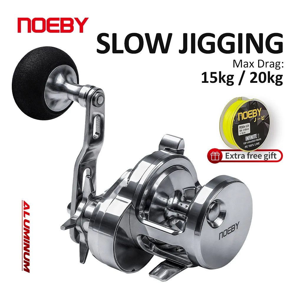 【希少】NOEBY JG1500R NOEBY JG1500 Fishing Reel - Ideal for Slow Jigging & Trolling