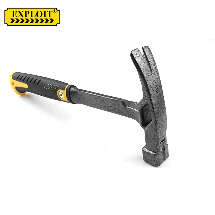 Professional High Quality Heavy Duty Anti-slip High Carbon Steel Magnetic Claw Hammer With TPR Handle