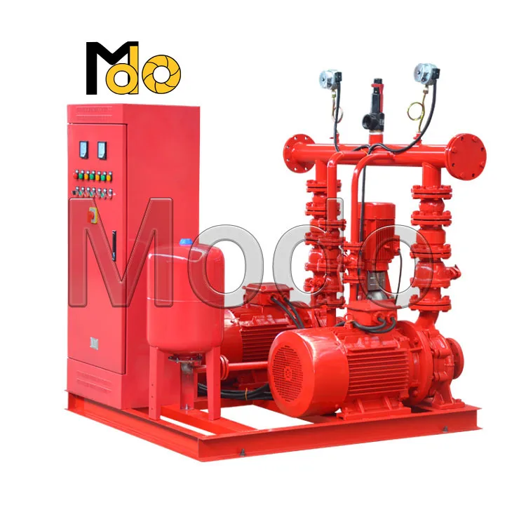 High Flow Booster 60 Meter Base Control diesel Generator Package Electric the Fire Fighting System Water Pump Station for Sale