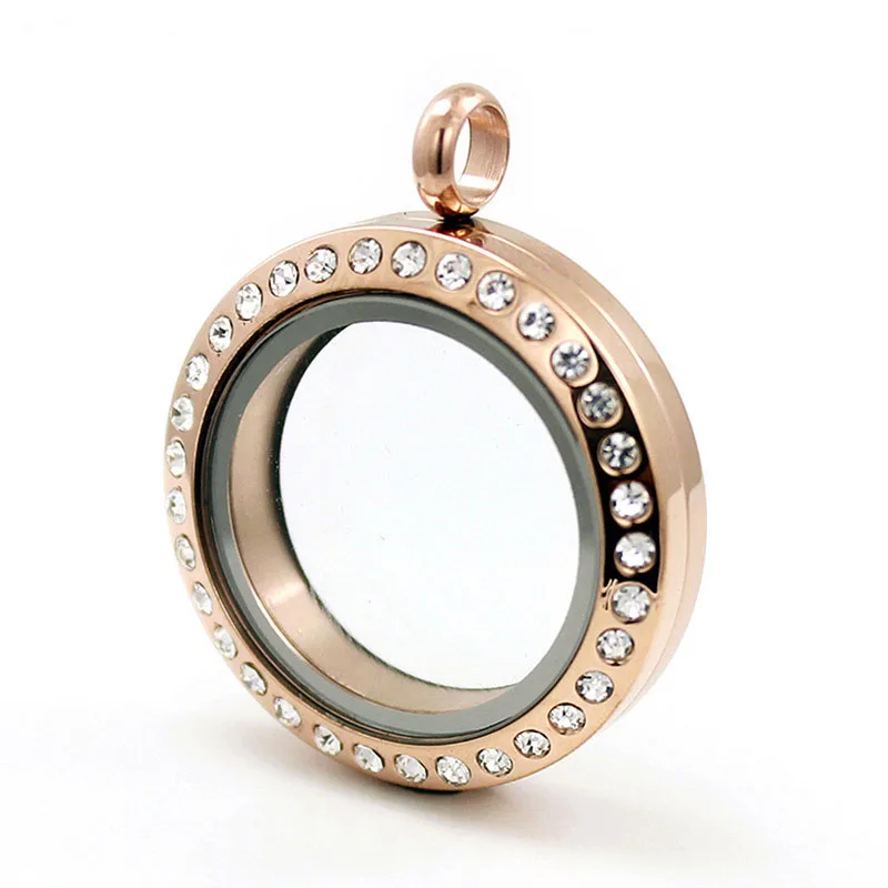25mm Stainless Steel Rose Gold Color 