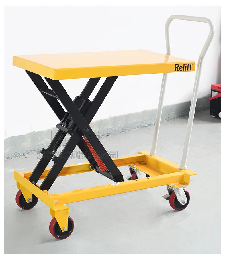 Self-balancing Work Platform Truck Spring Loaded Lift Table Spring Lift ...