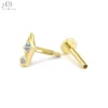 Oro amarillo 14K