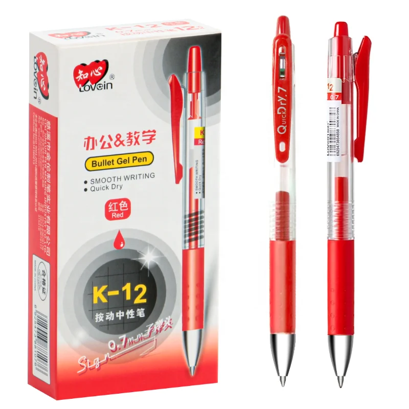 ZHIXIN Gel Pens - Smooth, Quick Dry Ink for School & Office