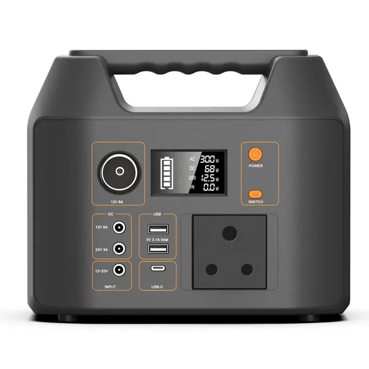 Portable Power Generator 80000Mah 296Wh Power Bank 300W Portable Power Station for Home Use
