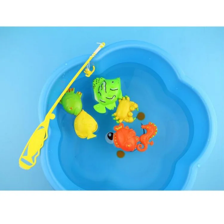 QX256 игрушка детская игрушка для рыбалки в ванную, детские пластиковые удочки, удочка, игрушечный набор для детей