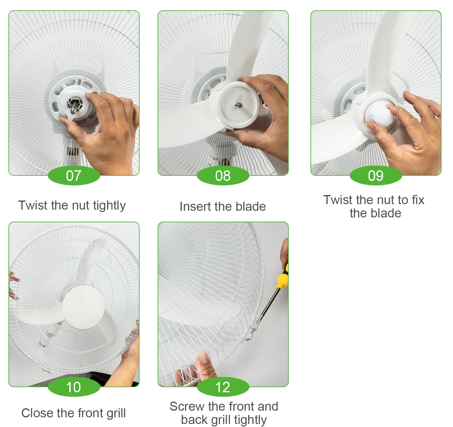 Solar Fan, 18Inch, 110-220V, Battery - detail 34
