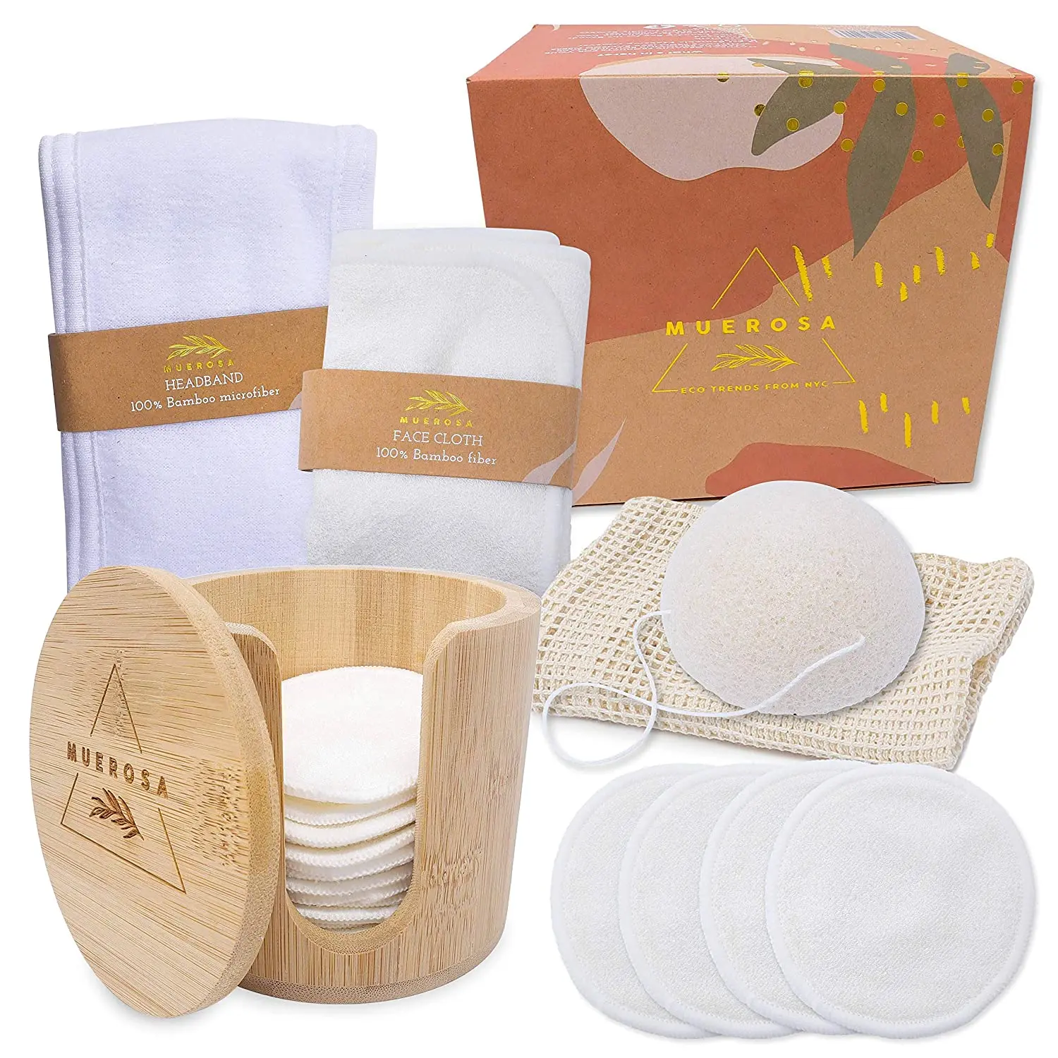 Фабричная цена, моющиеся круглые бамбуковые прокладки для снятия макияжа из органического хлопка