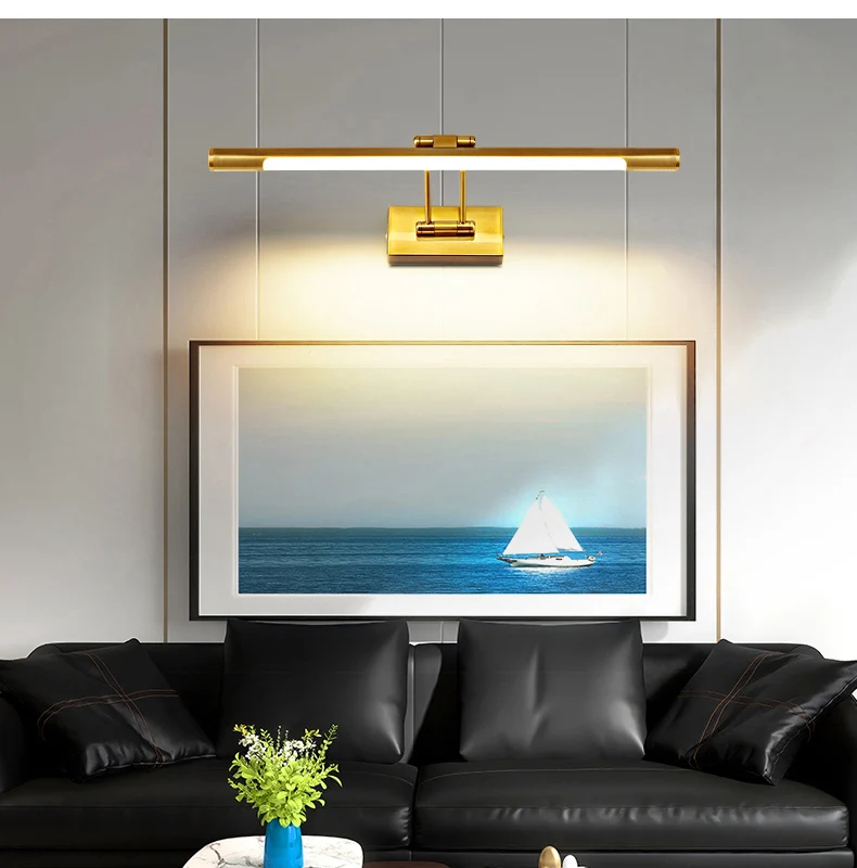 Art Wall Mounted Pictures Lamp For Wall Decorative Gallery Linear