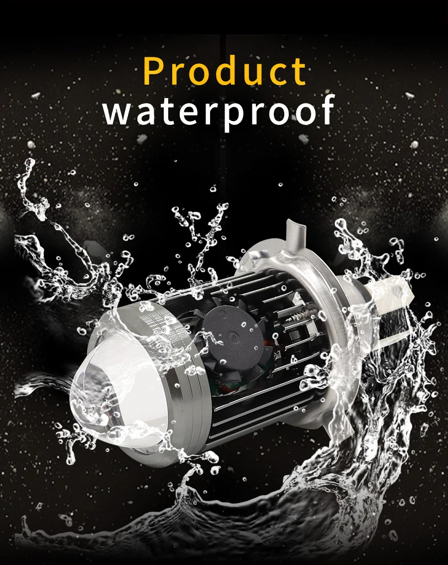 H4 BA20D светодиодные лампы прожектор для