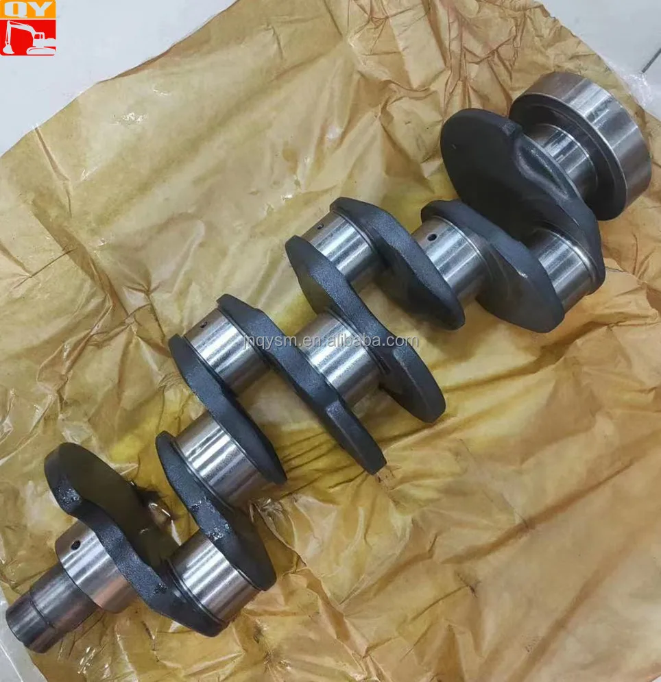 Qianyu supply high quality aftermaket  C4.4 engine crankshaft 359-0715 for 428F loader