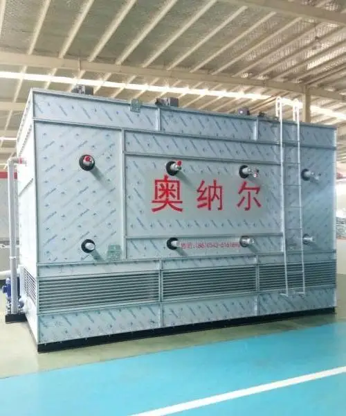 High efficiency stainless steel evaporative condenser for industrial cooling