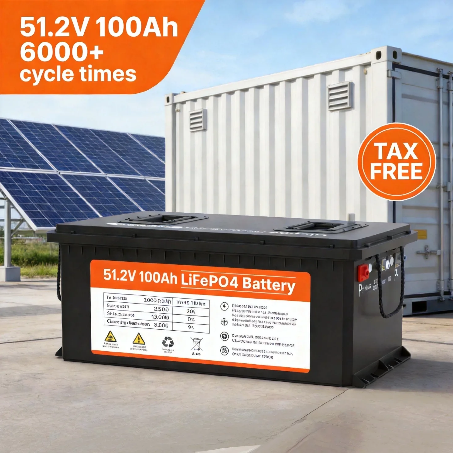 OEM Factory Lifepo4 Golf Cart Lithium Battery 38.4v 48V 51.2v 105ah 150ah 200ah 300ah Lifepo4 Battery Pack for Golf Cart