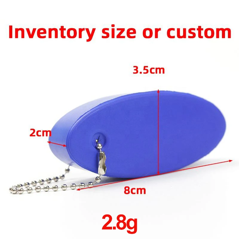 Custom Shape Foam Floating Keyring With Logo Key Boating Fishing Surf Keychains Hot Sale EVA Sponge Toy Key Ring