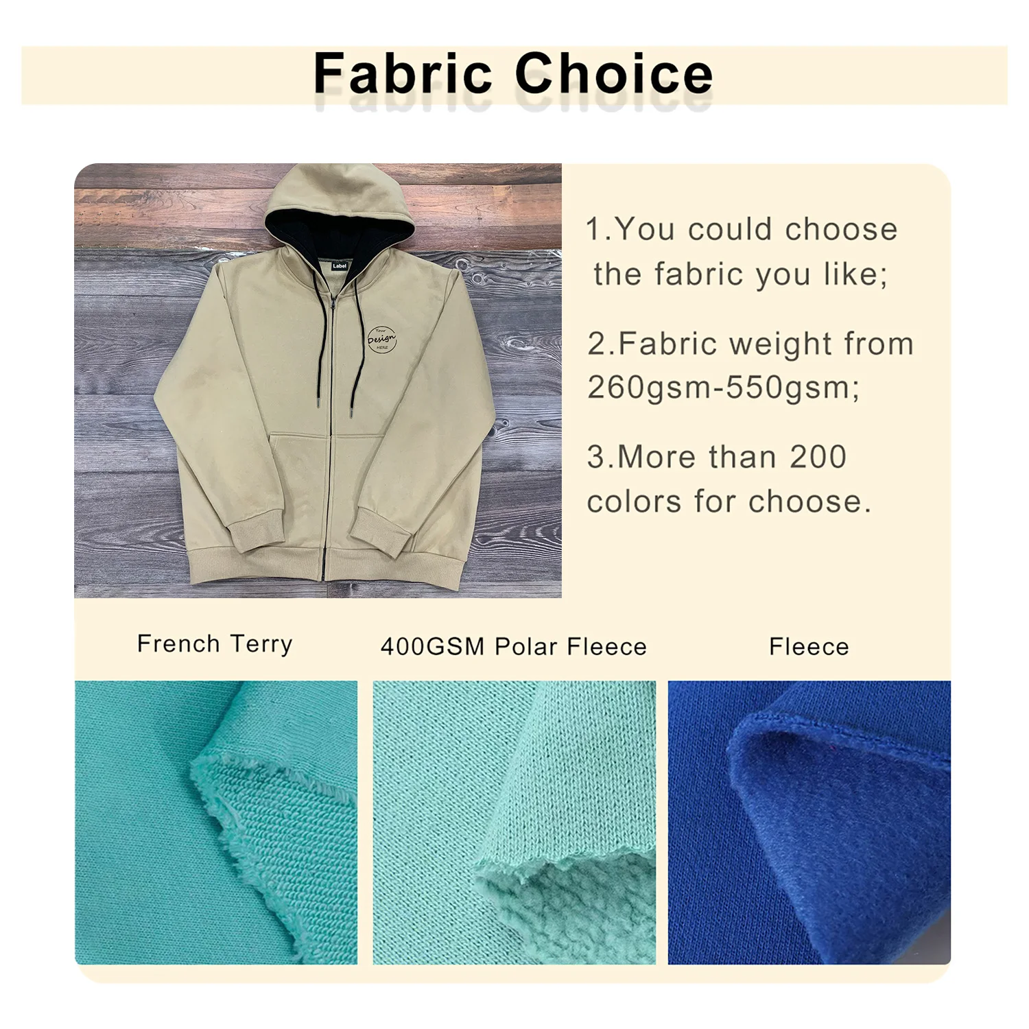 JL611E Wholesale Men’s Casual Hoodie Coat Simple Zipper Design Sportswear Jacket Breathable Hooded Top