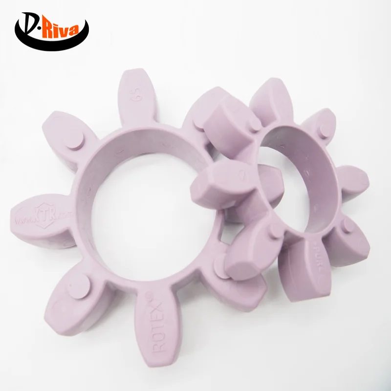 Ktr Rotex Flexible Rubber Coupling Spiders Rotex 28mm Bore 8 Mm Keyway