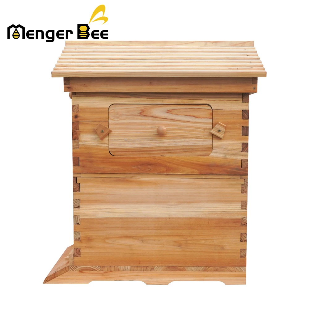 Self Flows Hive Automatic Beehive Wax Coated Self-Flowing Beehive For Harvest Honey