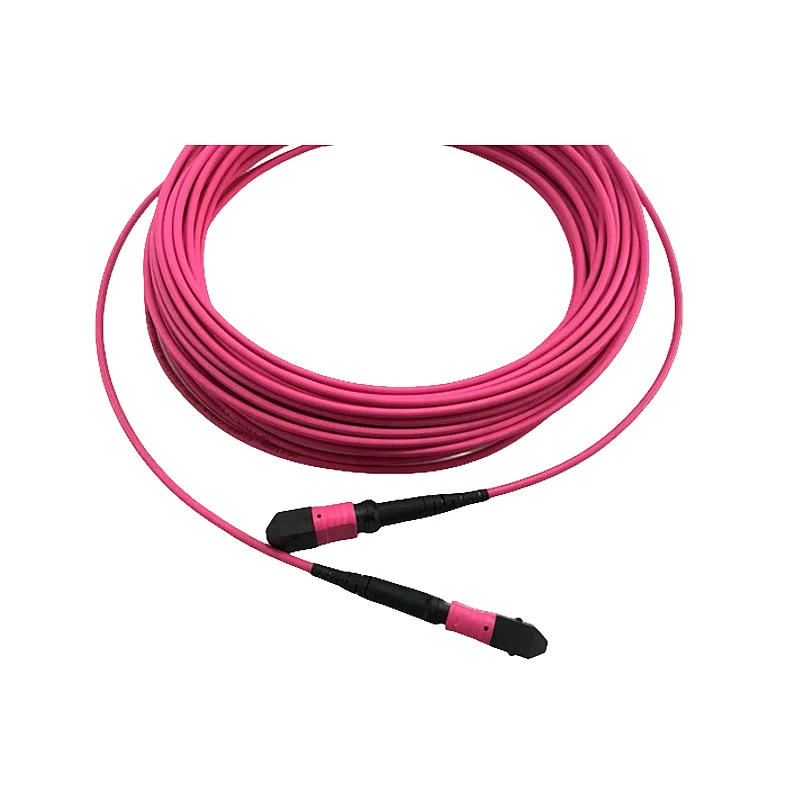 Câble fibre optique multimode OM4 MMF duplex 50µm/125µm LC-ST 2m